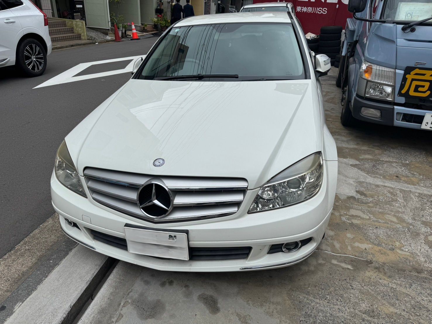 2008年式 メルセデスベンツ C200 の買取事例（外装写真）
