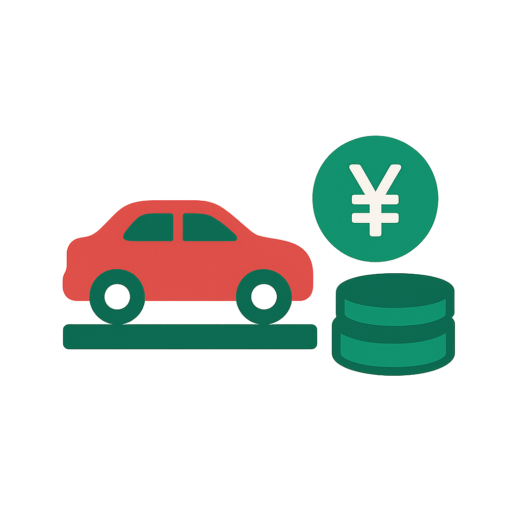 買取金額の入金のアイコン